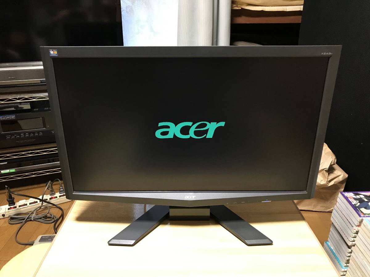 Yahoo!オークション - acer LCDモニター X243H Yahoo!オークション - acer LCDモニター X243H