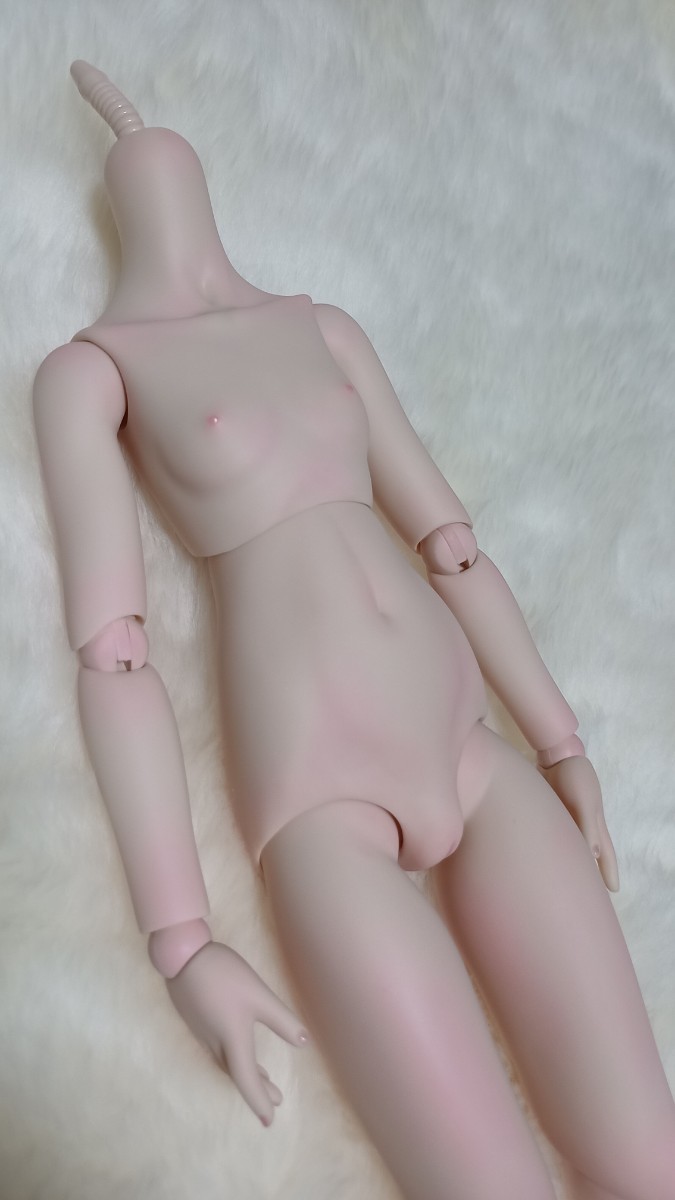 MDD f3 ベースボディ セミホワイト肌 断面加工 フルメイク済 MDD 40cm