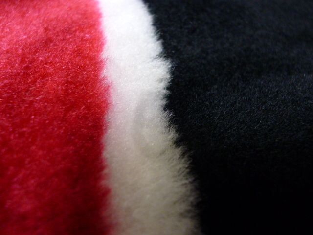  Showa Retro котацу покрытие темно-красный чёрный белый велюр покрытие современный античный интерьер дисплей переделка рукоделие ткань 