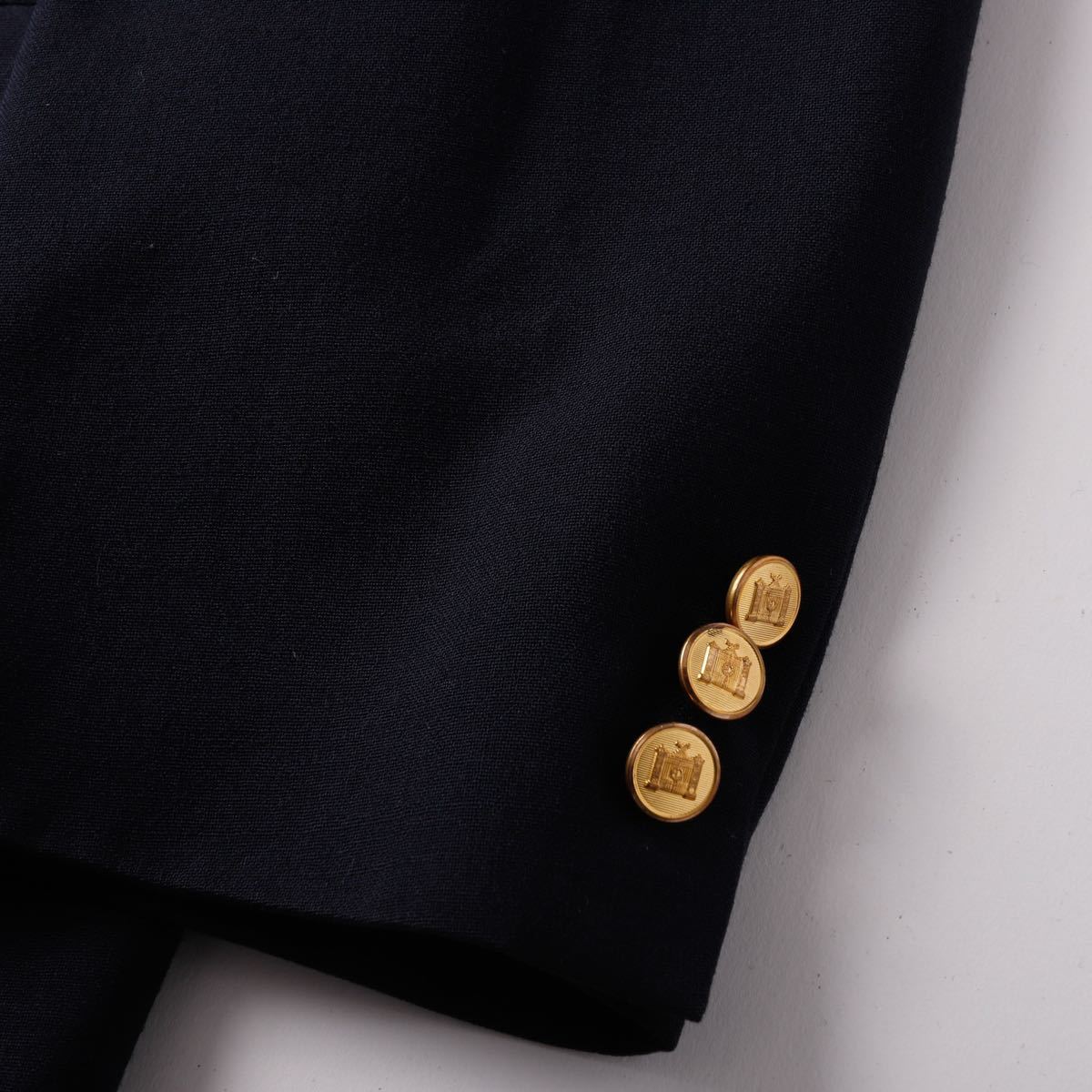 未使用】BROOKS BROTHERS Navy blazerブルックス ブラザーズ ウール 紺