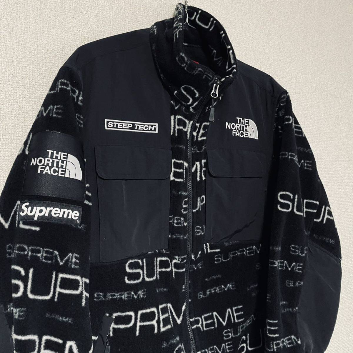 格安 supremeノースフェイス フリース ボアジャケット