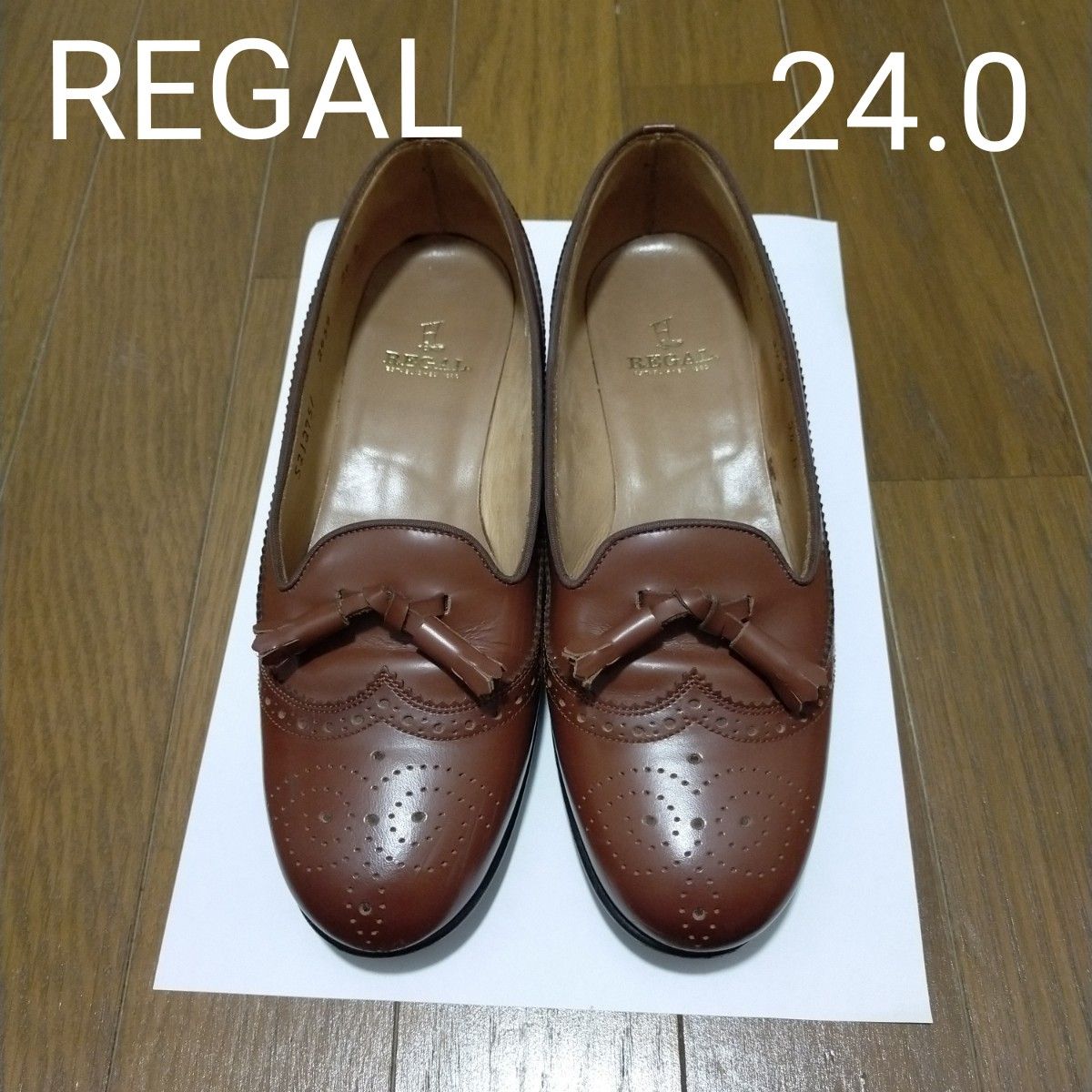 REGAL/リーガル/ローファー/ウィングチップ/タッセル/ブラウン