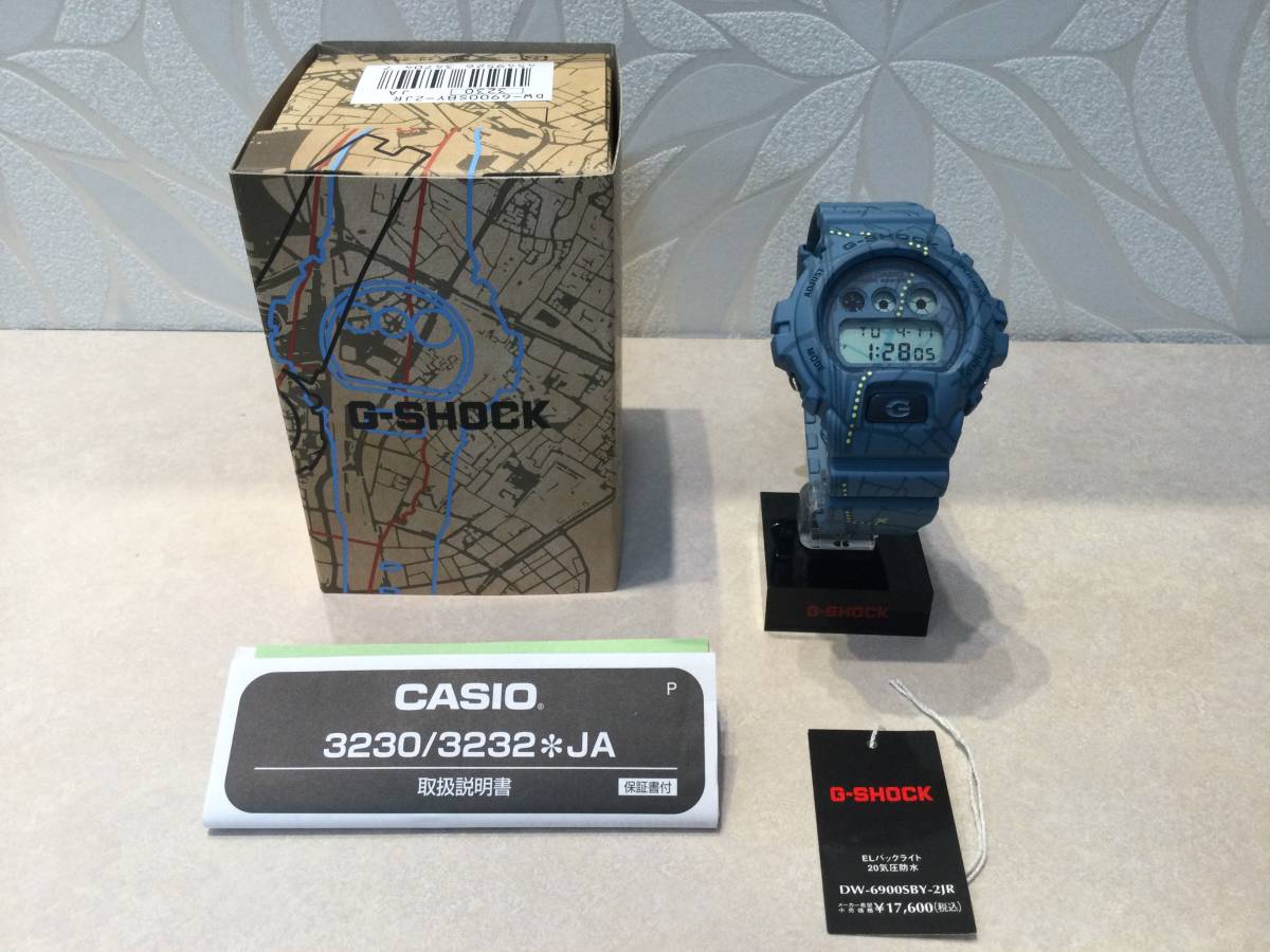 【新品】G-SHOCK DW-6900SBY-2JR 腕時計 ブルー☆未使用