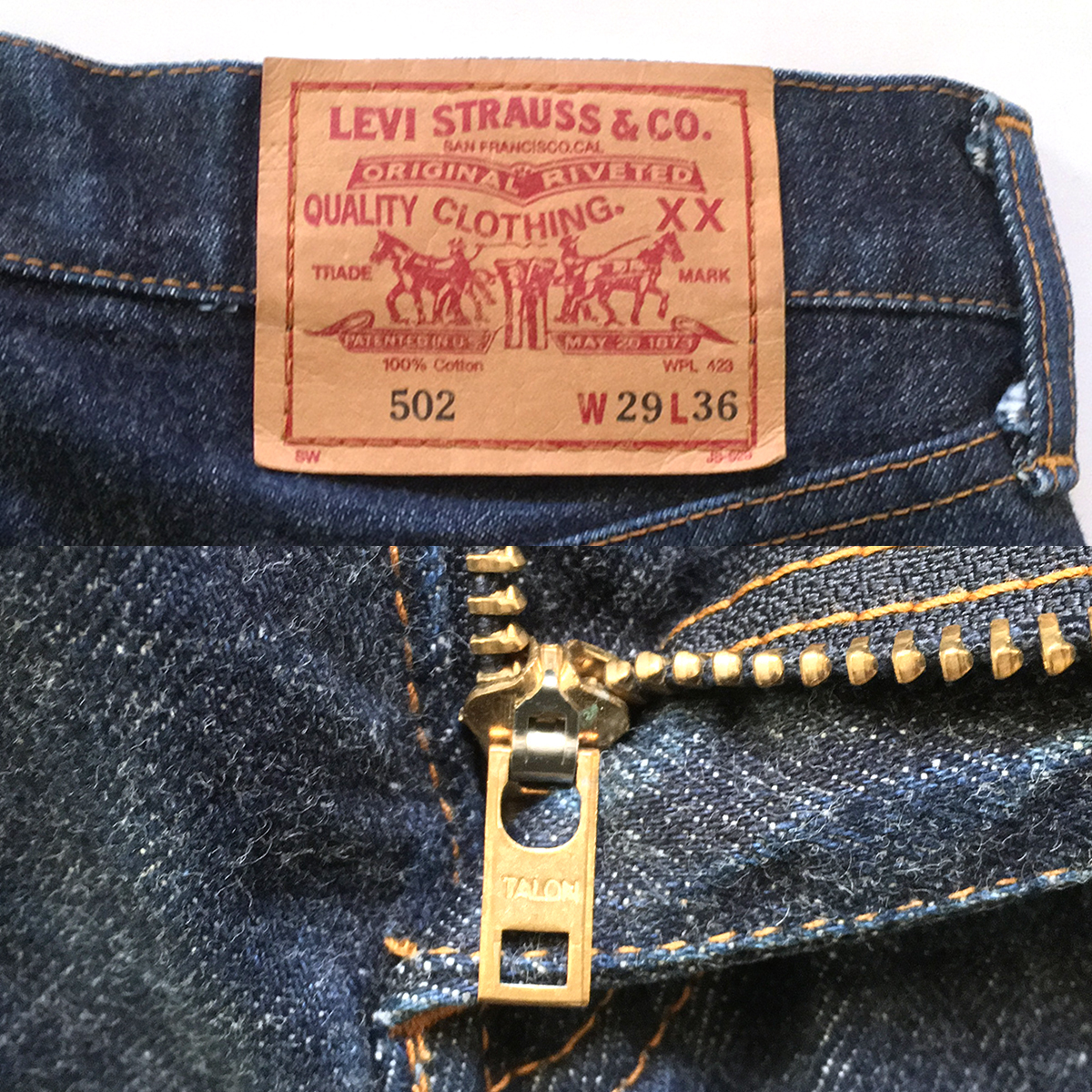 LEVI'S リーバイス 502-XX BIG'E' 日本製 98年製 デニム パンツ LEVI'S リーバイス 502-XX BIG'E' 日本製 98年製 デニム パンツ