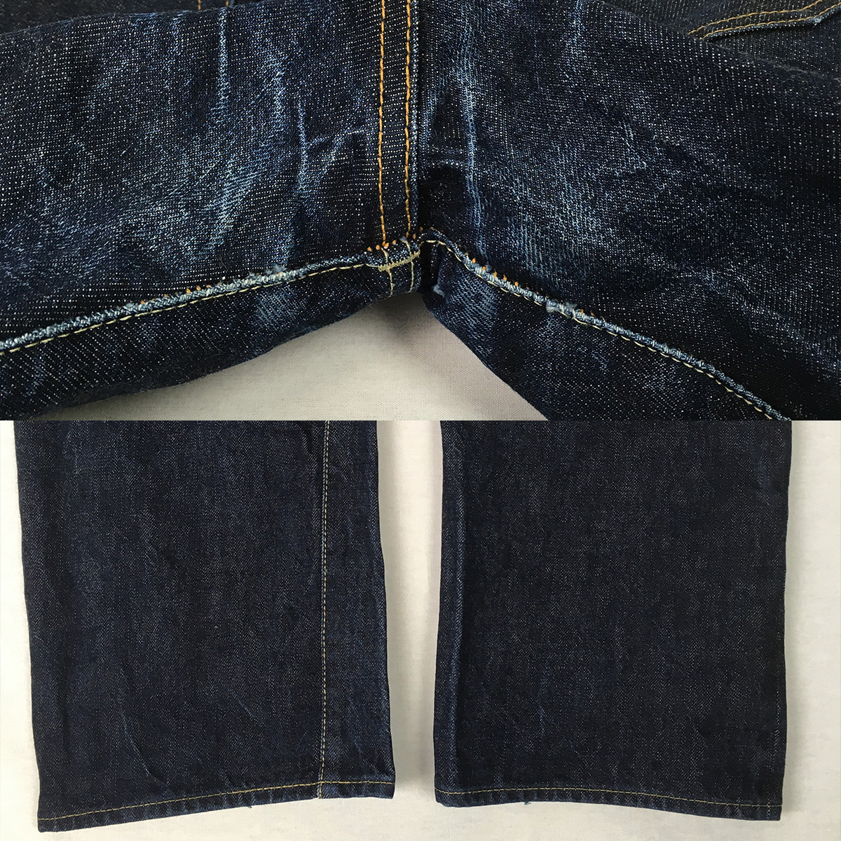 STUDIO D\'ARTISAN stereo . Dio *da*ruchi The nSD-101 jeans regular strut W30.. rivet button fly cell bichi blue ear 