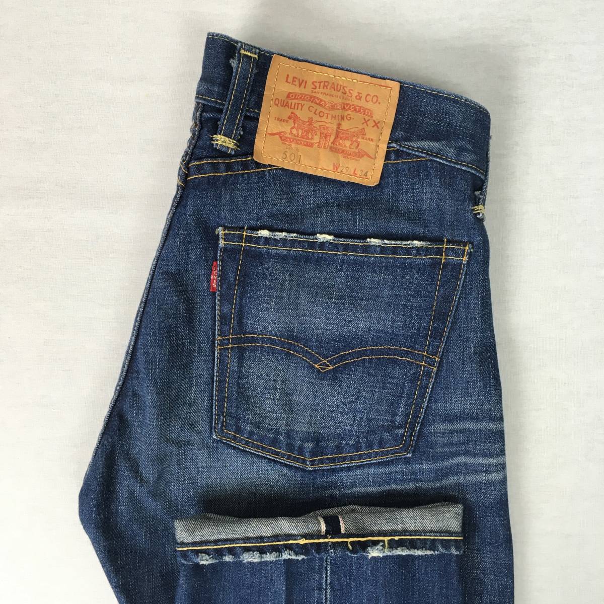 LEVI'S リーバイス VINTAGE CLOTHING LVC 501XX 501 Wネーム LEVI'S リーバイス VINTAGE CLOTHING LVC 501XX 501 Wネーム