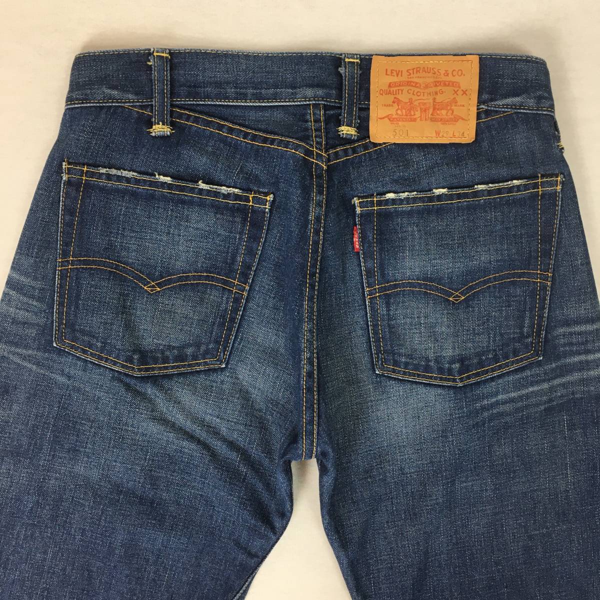 LEVI'S リーバイス VINTAGE CLOTHING LVC 501XX 501 Wネーム LEVI'S リーバイス VINTAGE CLOTHING LVC 501XX 501 Wネーム