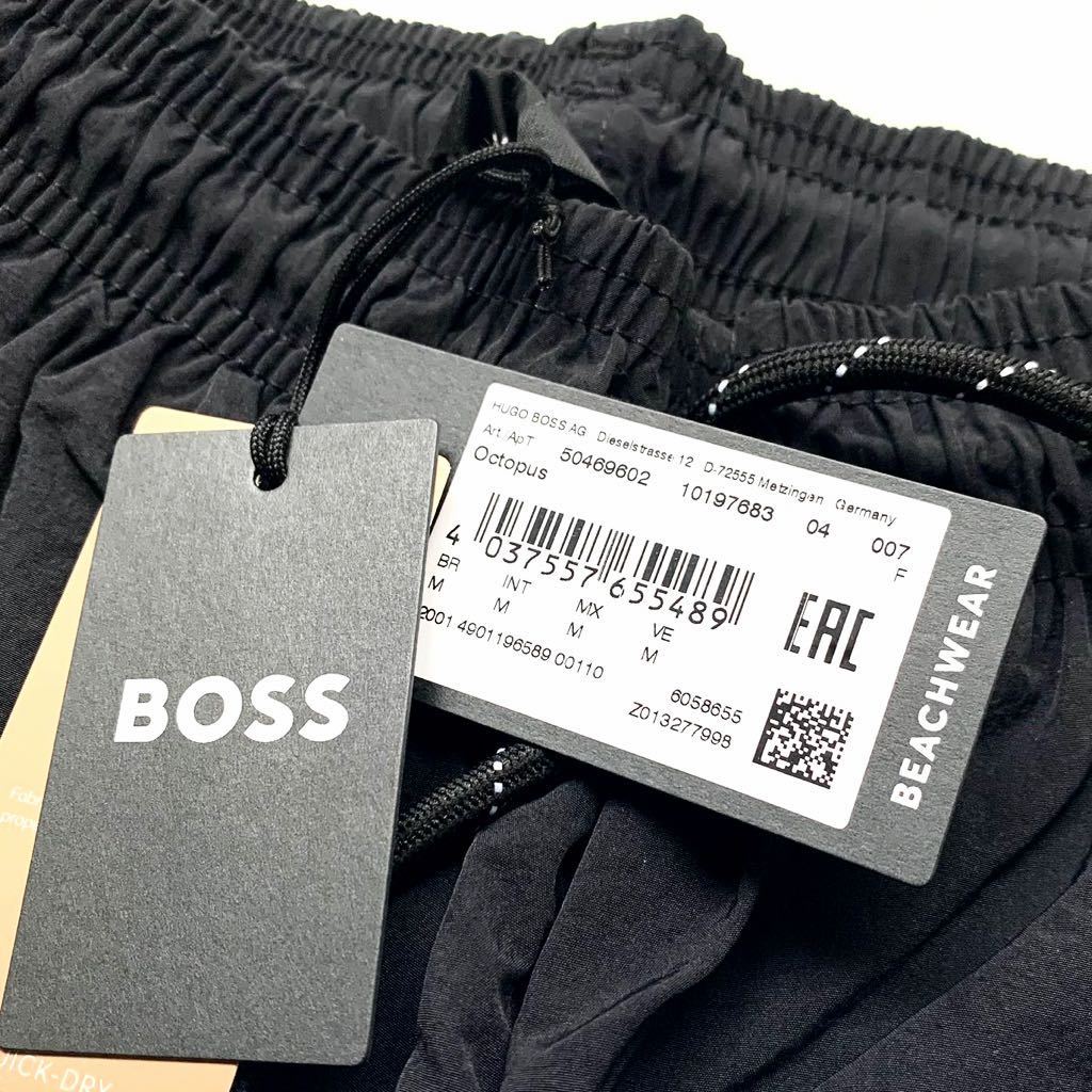  новый товар BOSS Boss Quick dry Logo плавки M мужской купальный костюм Octopus чёрный черный плавание одежда Hugo Boss трусы брюки 