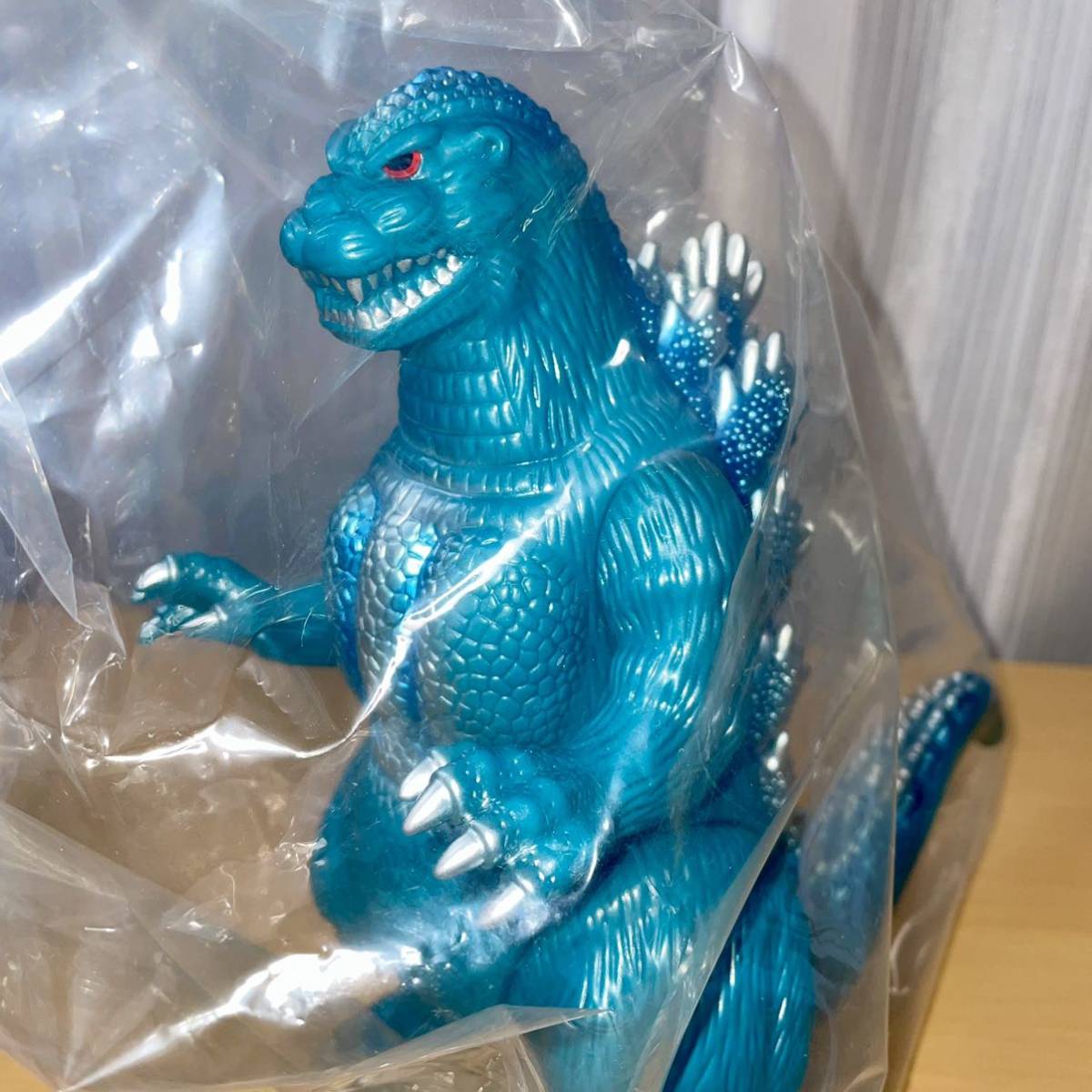 最も優遇の ゴジラ marusan sofvi ソフビ GODZILLA ブルー クラシック