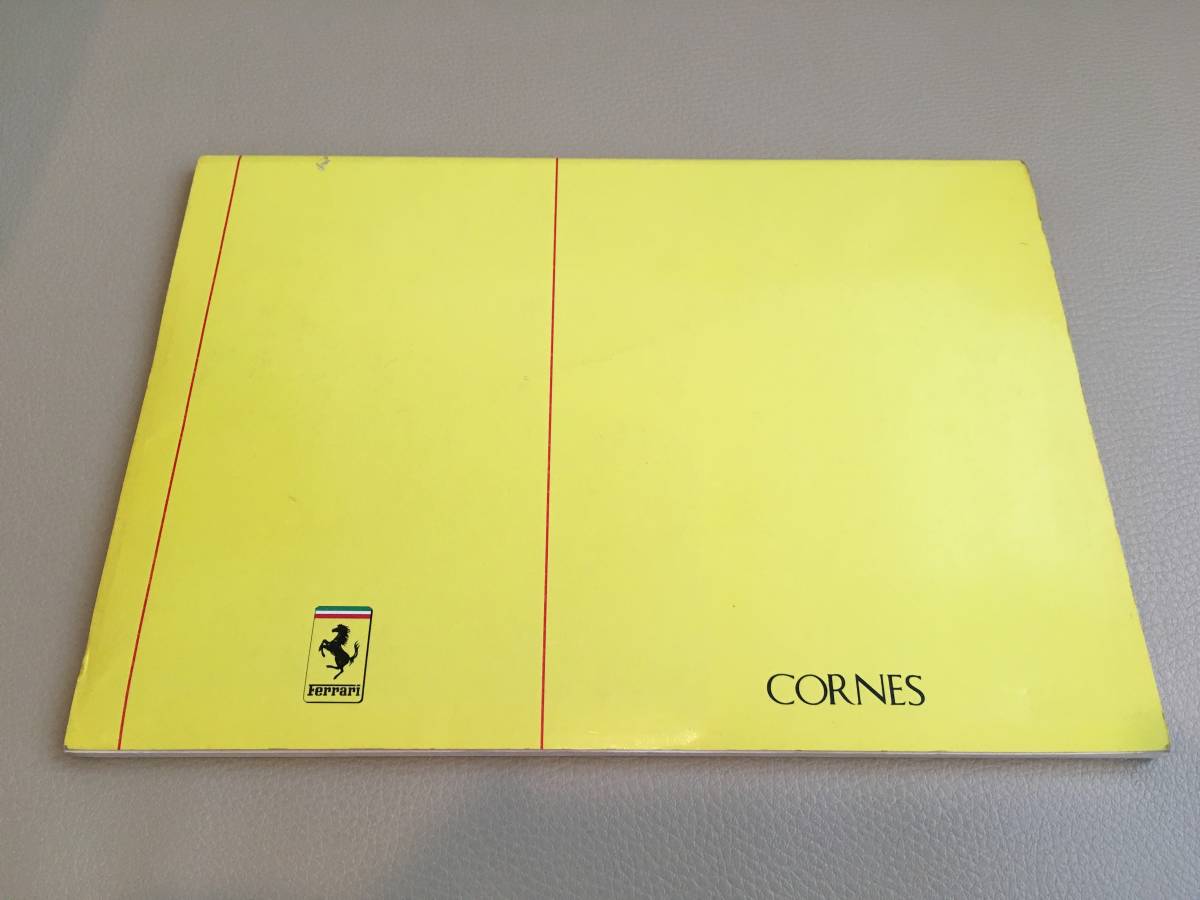 Ferrari 348tb/ts owner's manual complete set corn z Japanese edition 
