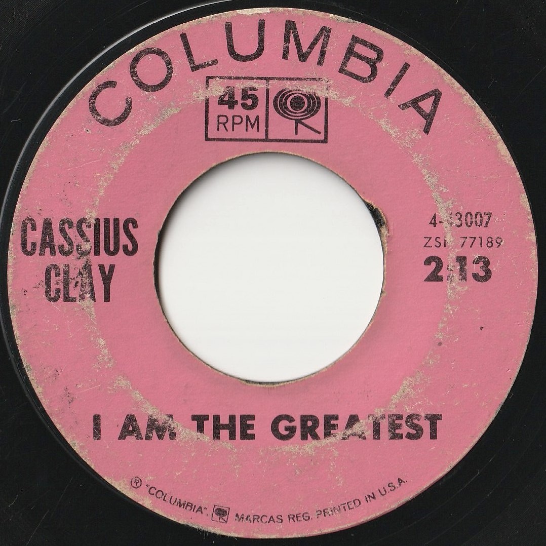 Cassius Clay Stand By Me / I Am The Greatest Columbia US 4-43007 202153 SOUL ソウル レコード 7インチ 45_画像2