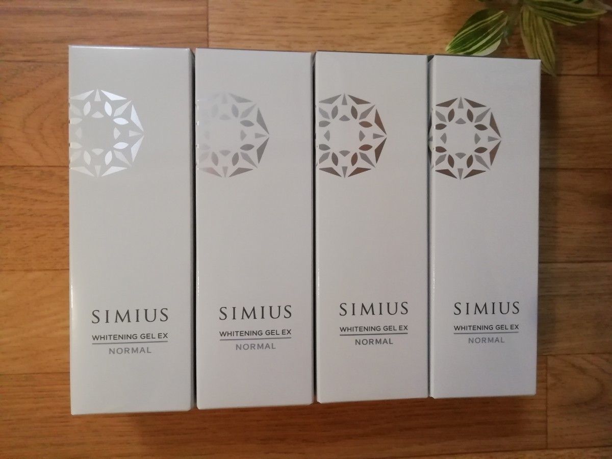 ★シミウス 薬用ホワイトニングジェルEX (ノーマル)ポンプタイプ 60g ×4箱 メビウス製薬 新品未開封☆