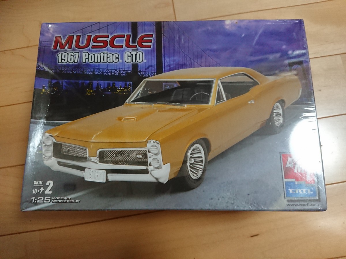 AMT 1/25 MUSCLE 1967 GTO 未開封_画像1