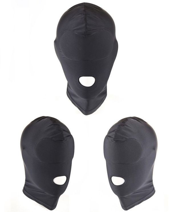  anonymity shipping free shipping black head mask SM eyes .. cap full face mask UV cut small fancy dress costume play clothes H0067 ③