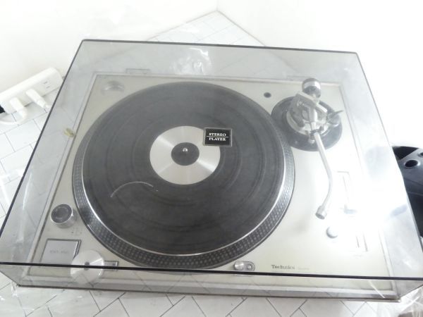 Technics テクニクス SL-1200MK3D ターンテーブル 再生確認済 カバーは