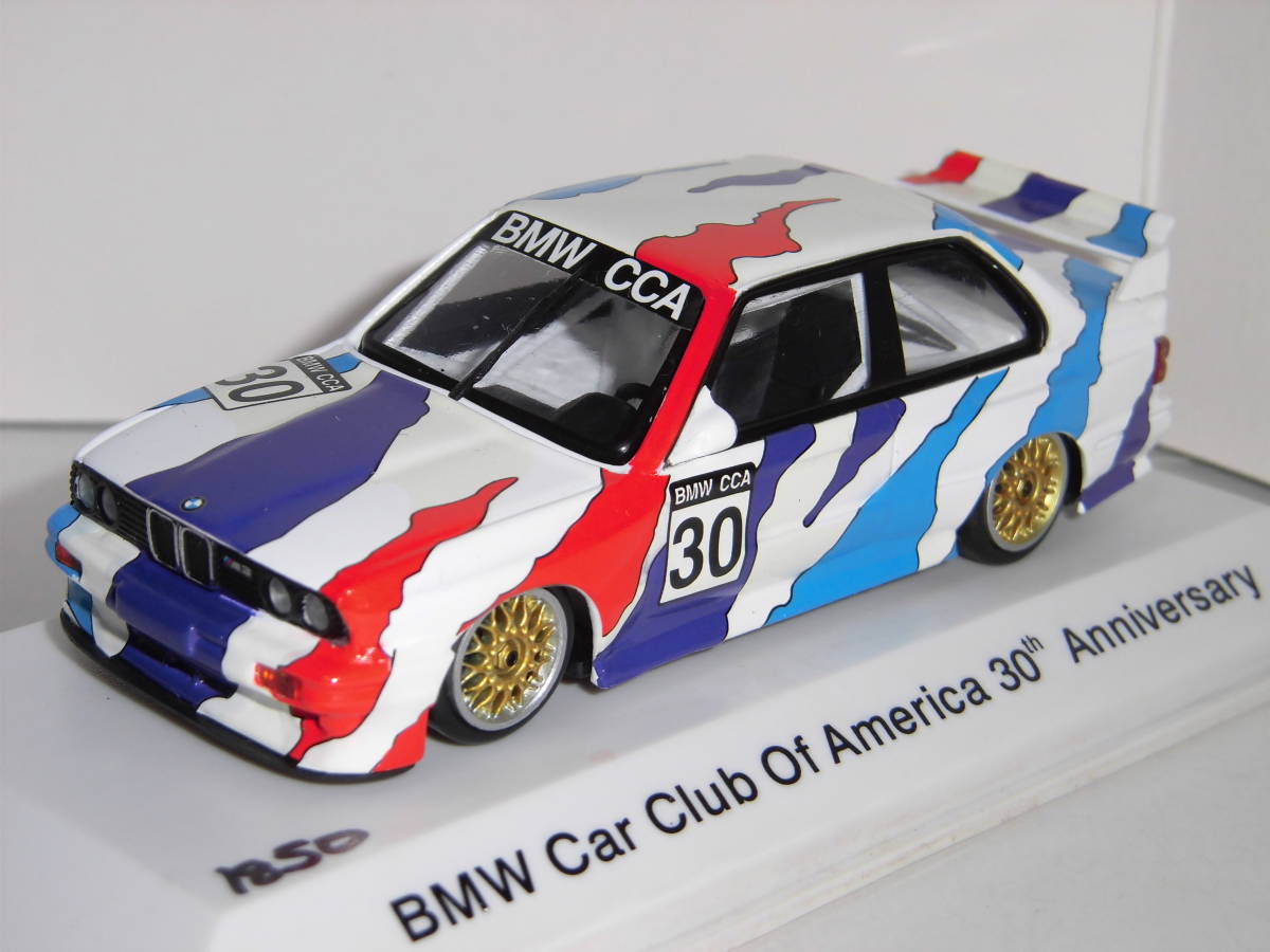 S=1/43*BMW Car Club Of America 30th Anniversary специальный заказ PMA производства BMW M3 Sport Evolution/E30(BMW CCA 30) супер трудно найти * не использовался товар!