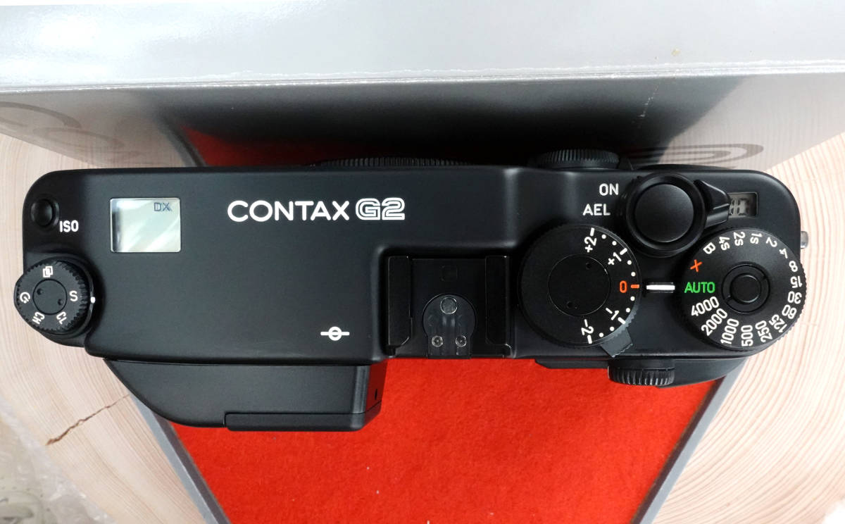 お宝美品 CONTAX G2 Black 京セラ本家ZeissOH品 その後未使用 お宝美品 CONTAX G2 Black 京セラ本家ZeissOH品 その後未使用