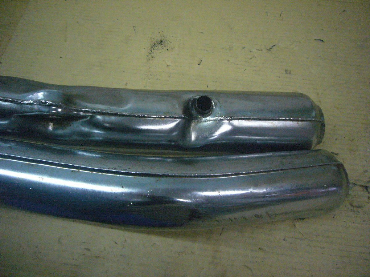 [BST].* Kawasaki Z750RS Z2 original muffler KHI 900Z1/750Z2 DOM 30386 S 76 4 pcs set 