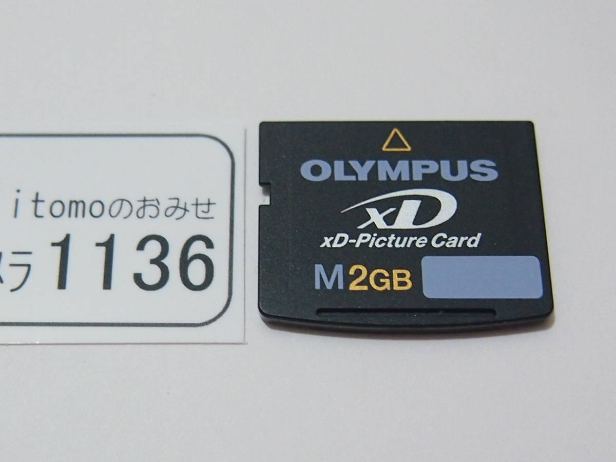 * camera 1136* xD Picture card 2GB Type M OLYMPUS Olympus Used ~iiitomo~