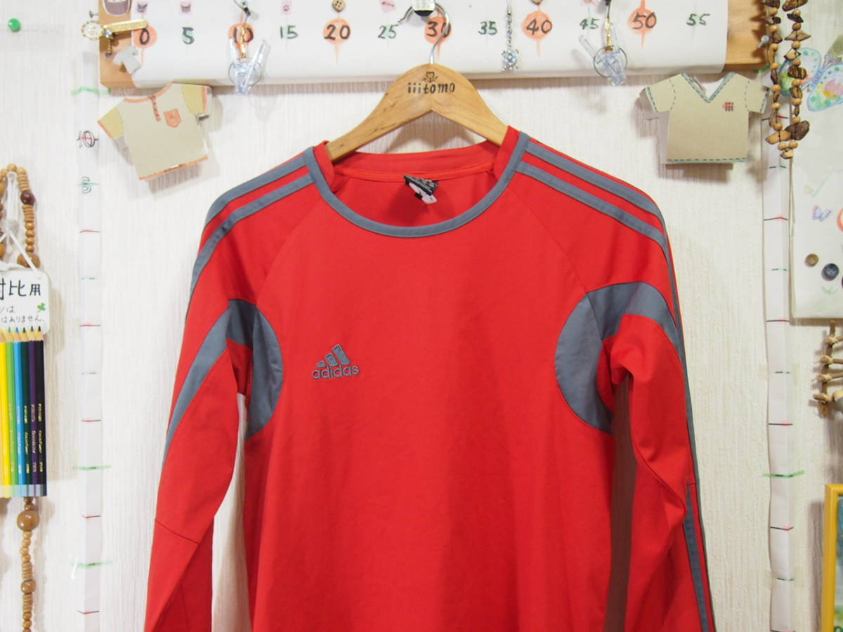 ♪服4867♪ ジュニア 長袖 Tシャツ(スポーツ) adidas アディダス