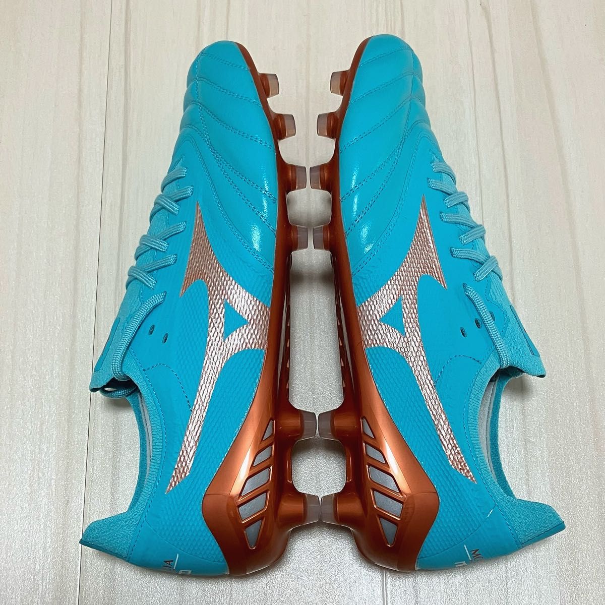 新品 MIZUNO ミズノ モレリアネオ3β エリート アズールブルー 25 5cm