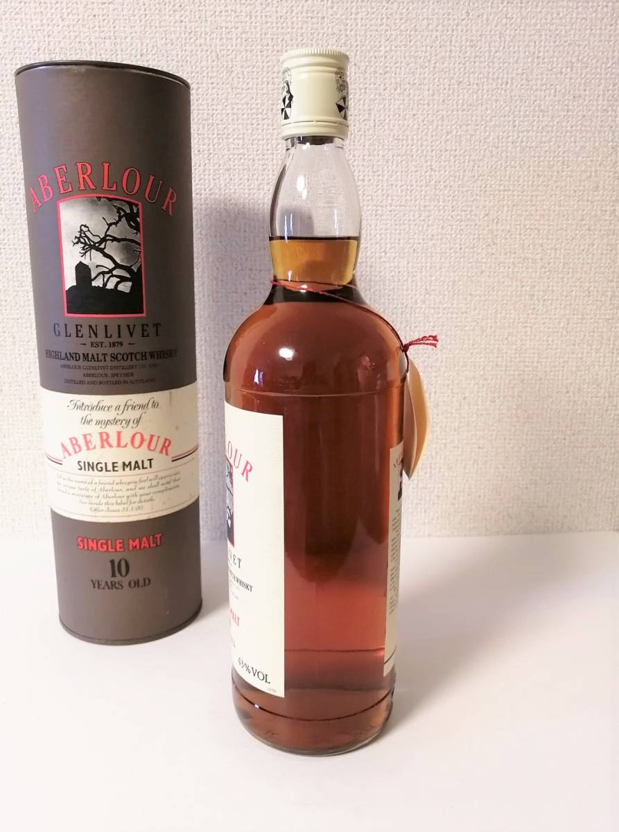 ABERLOUR アベラワー10年 旧ボトル 1000ml 43度 未開封 箱付き | www