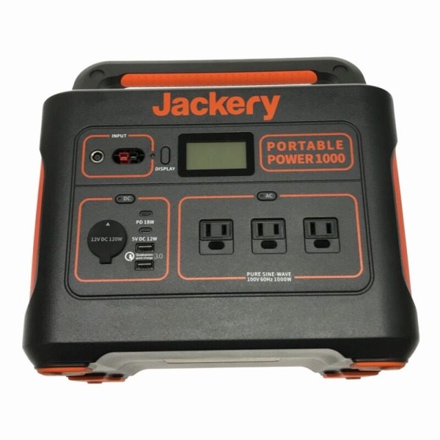 ☆極美品☆ Jackery ジャクリ ポータブル電源 PTB101 Black+orange