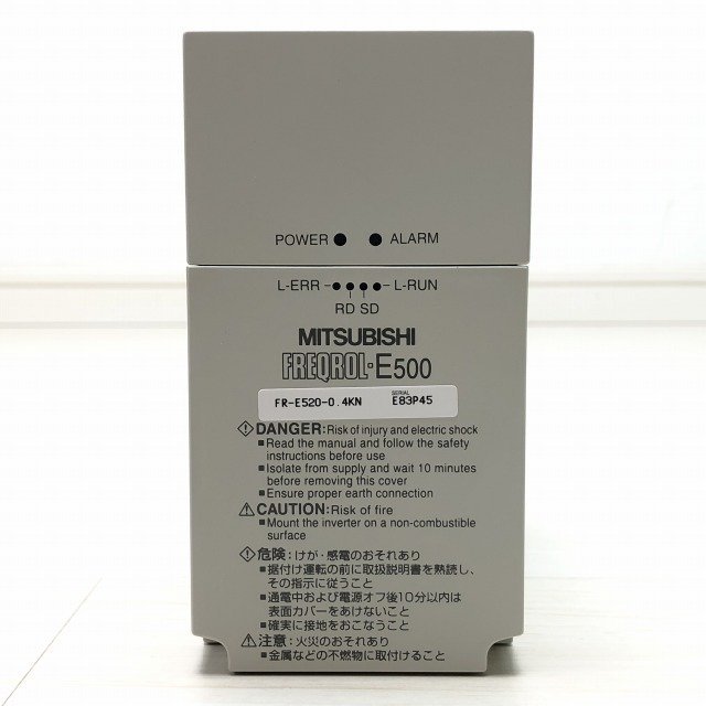 FR-E520-0.4KN 汎用インバータ 三菱電機 【中古 美品】 ■K0033311_画像6