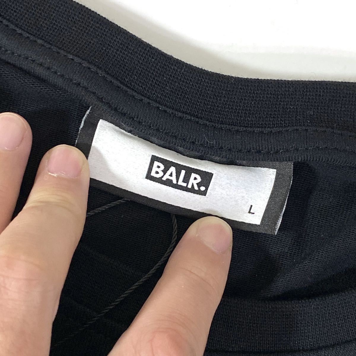 新品未使用 ボーラー BALR ロングスリーブTee ブラック size/L|PayPay