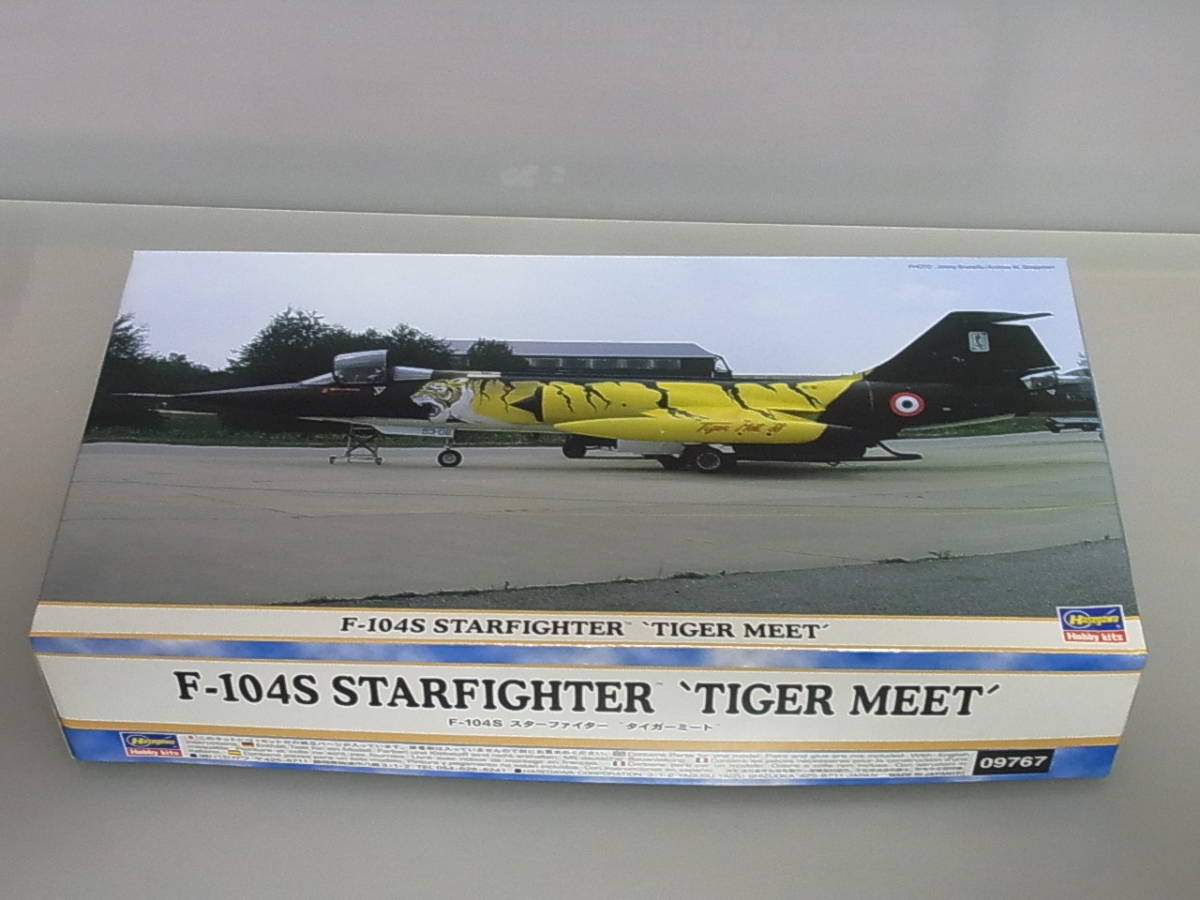 096■ハセガワ 1/48 未組立プラモデル■ F-104S　スターファイター　タイガーミート　KITNo. 09767