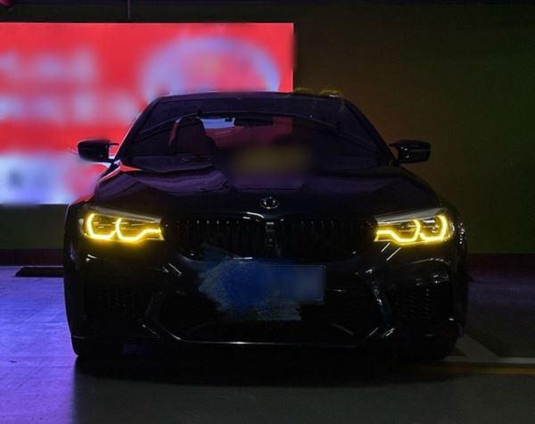 BMW 2018-2020 5シリーズG30 G38 520 525 CSL DRL M5 ゴールドライト F90 LEDバー デイライト_画像7