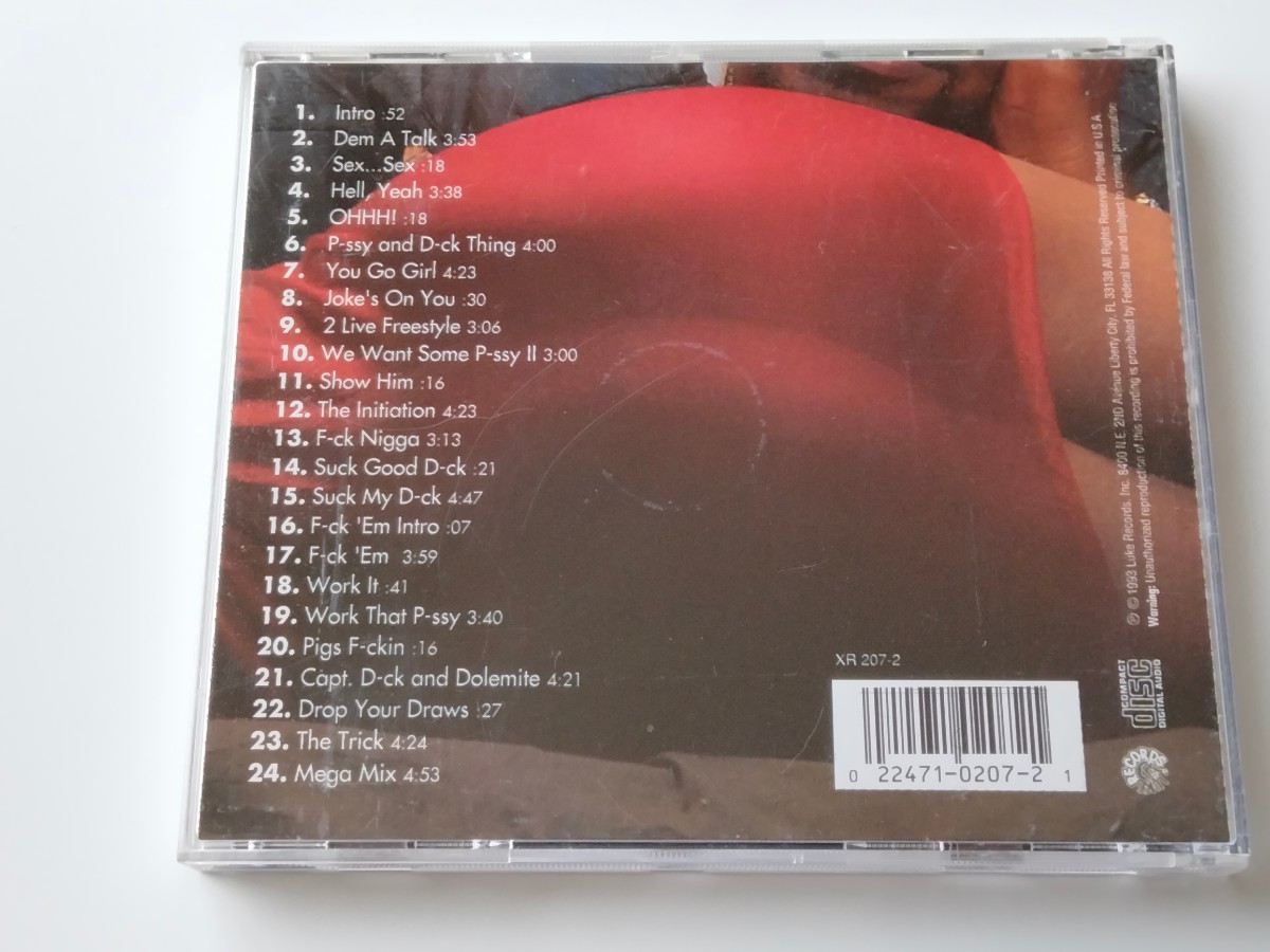 THE NEW 2 LIVE CREW / Back At Your Ass For The Nine-4 CD LUKE RECORDS US XR207-2 93年リリース,2ライヴ・クルー,マイアミHIP HOP,_画像2