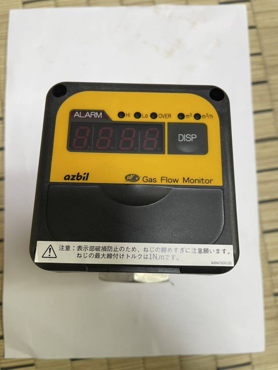 アズビル　azbil ガス流量モニタ　CMG150B00 1000000 未使用品_画像3