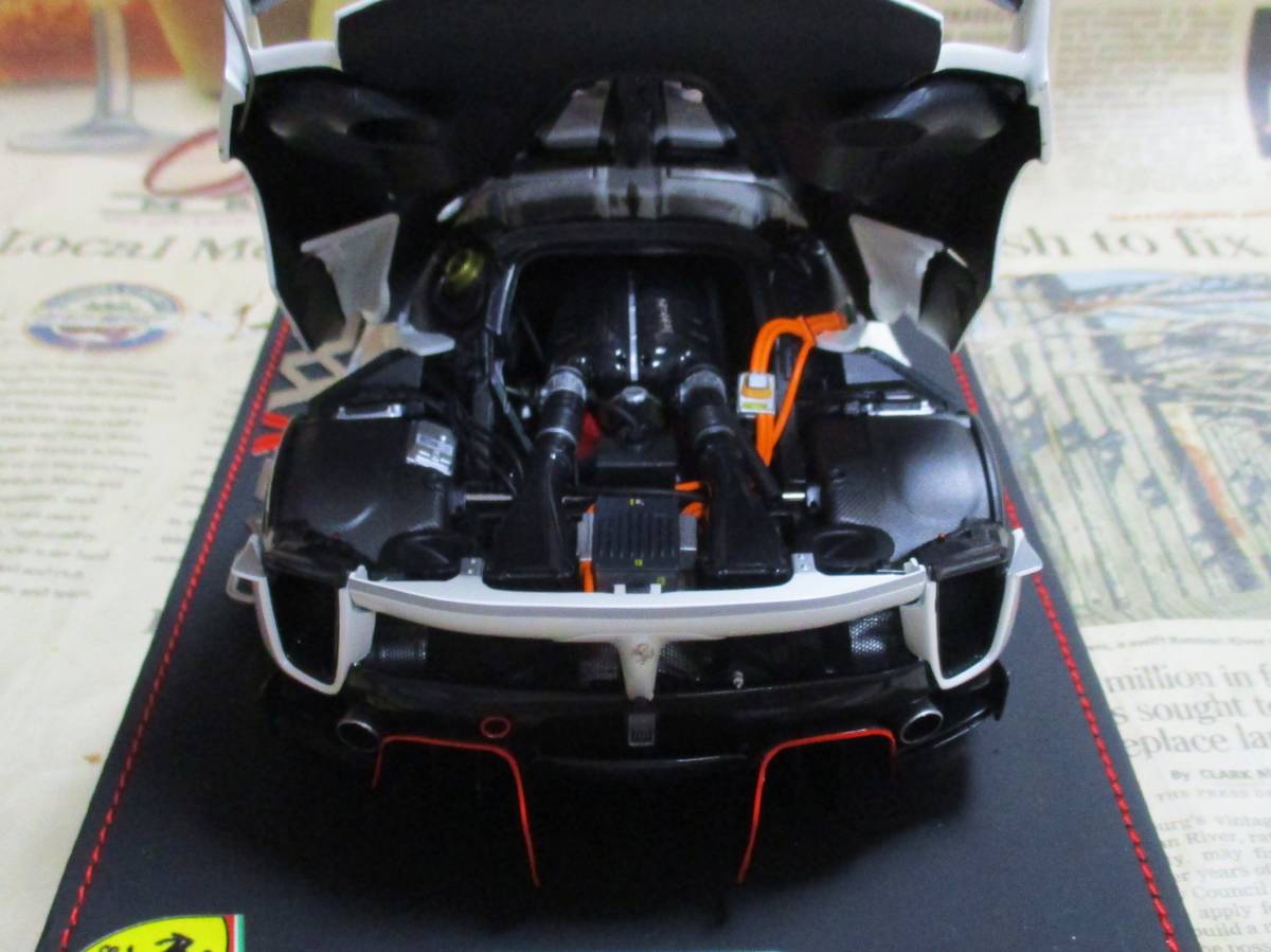 ☆激レア絶版*世界499台*BBR*1/18*Ferrari FXXK Evo #70 ホワイト