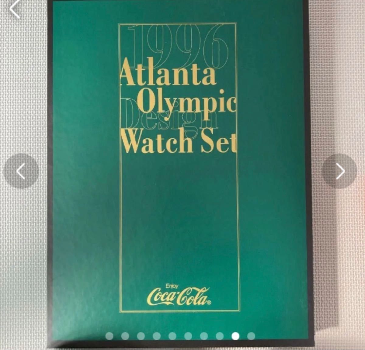 【24時間以内発送】 1996 アトランタオリンピック　記念腕時計 腕時計 OLYMPIC 箱付き　当選書付き　激レア