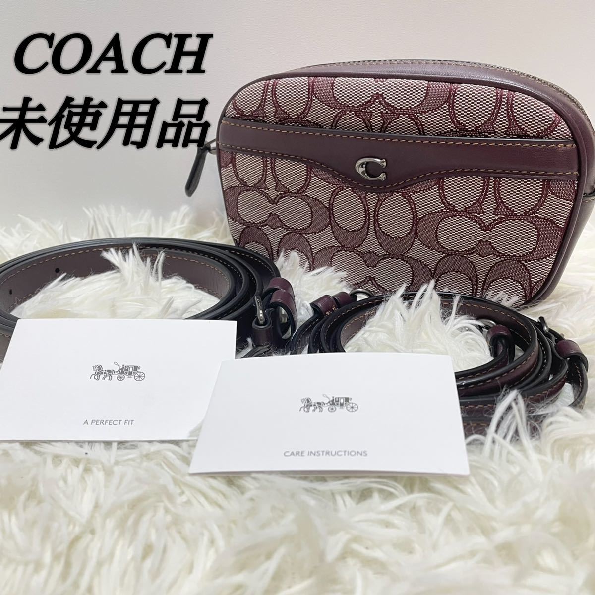 未使用品 定価58300円 】 新品 coach コーチ ショルダーバッグ ボディ