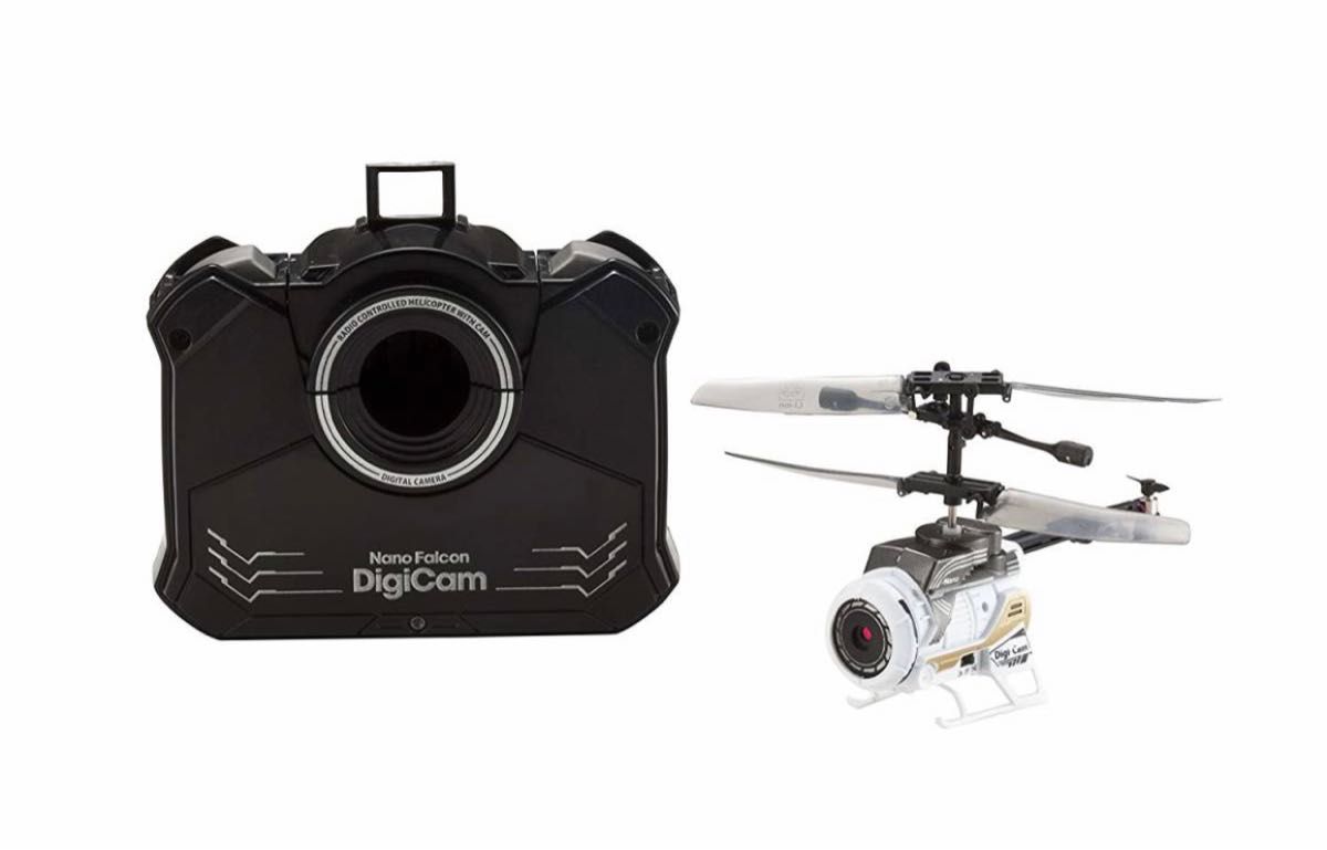 【新品】2.4GHz RCヘリコプター ナノファルコン デジカム　カメラ搭載　動画　高性能ジャイロセンサー　ラジコン　日本おもちゃ