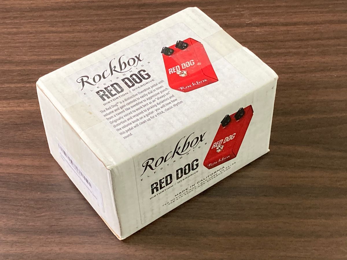 新品 Rockbox Electronics Red Dog Overdrive / Distortion エフェクター