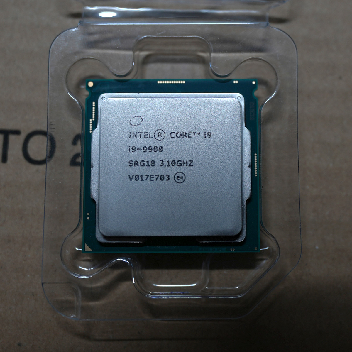 動作品】CPU intel Core i9 9900 3.1GHz 16MB-