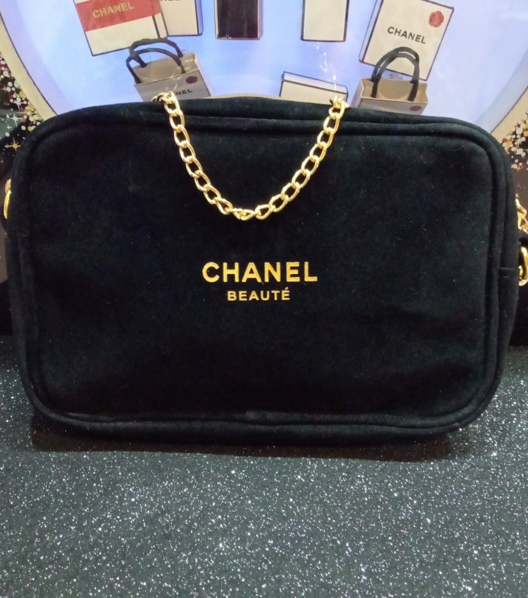 CHANEL】2023最新 新品未使用限定非売品 ノベルティ BLACK ベルベット