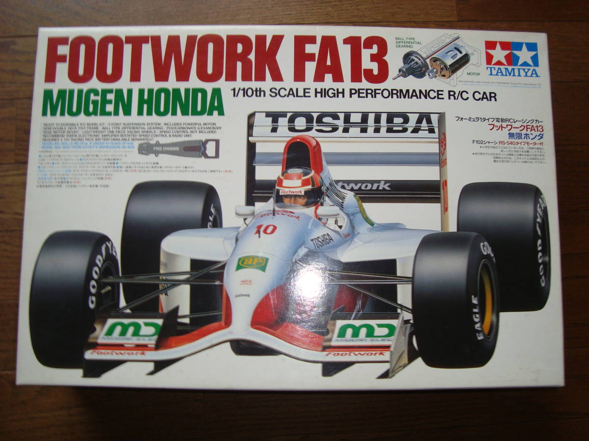 フットワーク FA13 無限ホンダ タミヤ 10RCカー