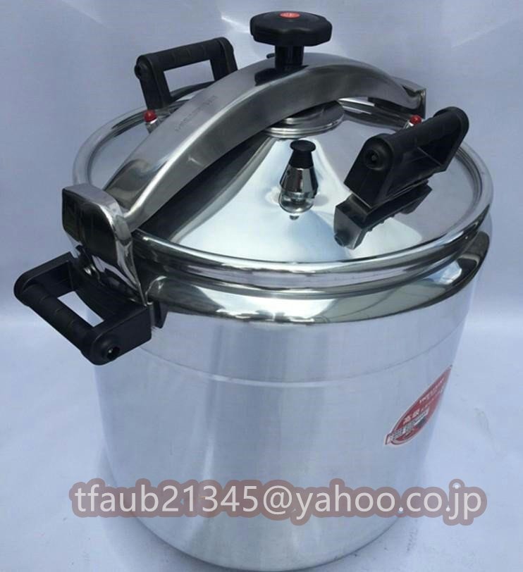 【ケーリーフショップ】業務用圧力鍋 アルミニウム 大 ラーメン スープ 大型 厨房機器 プロ仕様 80L 直径54CM_画像1