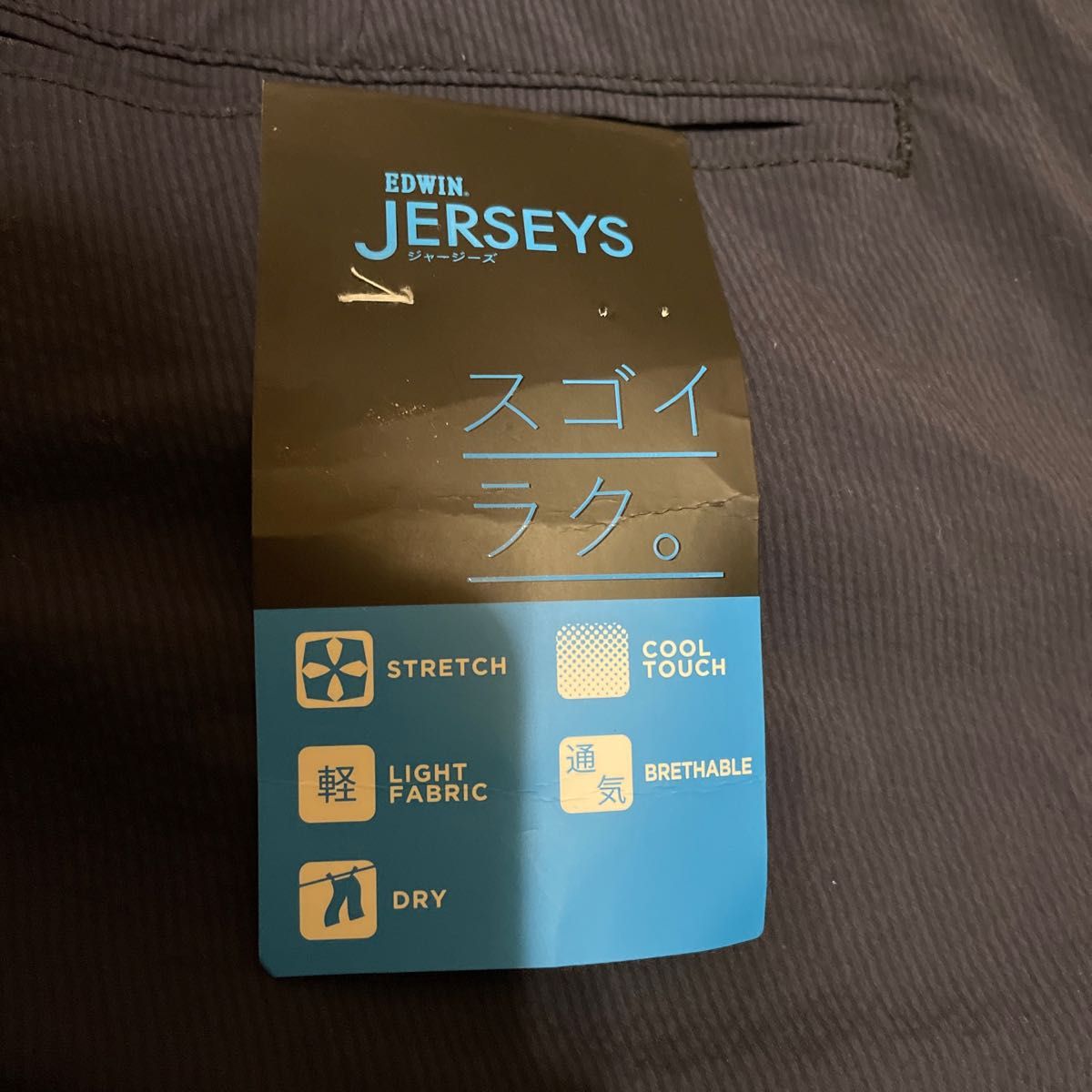 未使用タグ付きEDWIN JERSEYSジャージーズ 5L パンツ|PayPayフリマ