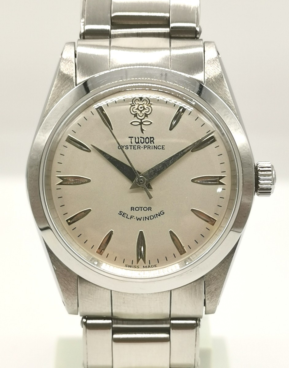 宇宙の香り 美品 TUDOR チュードル 7964 オイスター プリンス デカ薔薇