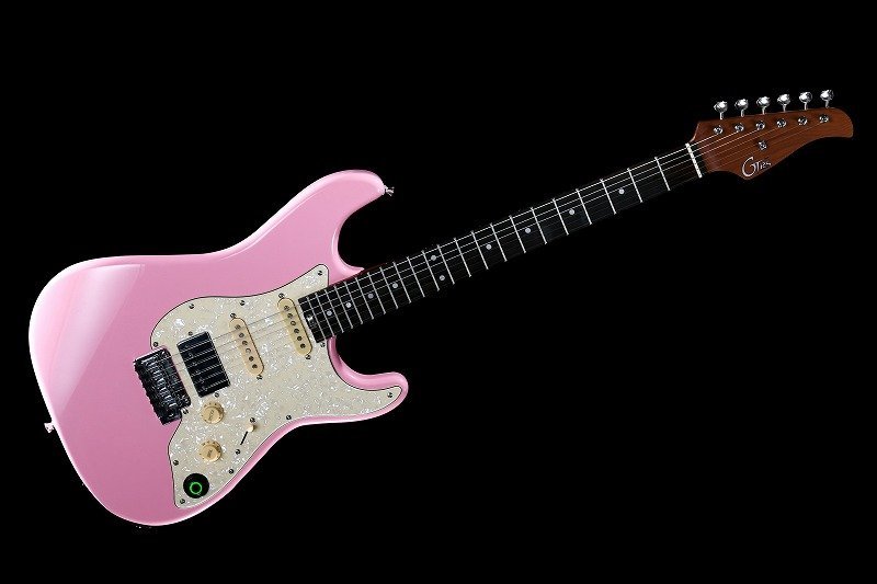 最落無し! Mooer GTRS S800 Pink / a41649 最先端インテリジェントギター 1円