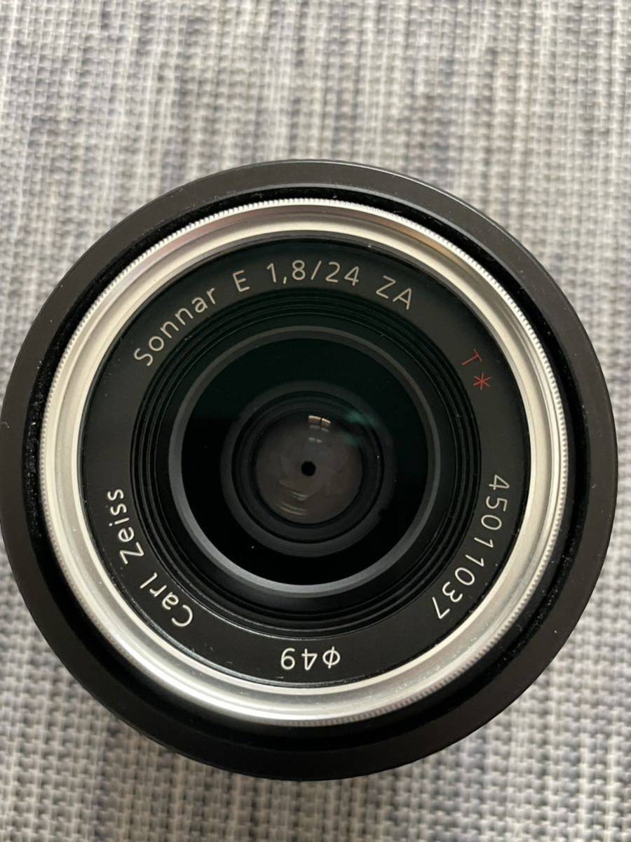 Sony Eマウント 単焦点レンズ Sonnar T* E 24mm F1.8 ZA SEL24F18Z 美