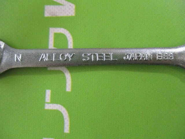 茨城 KBS スパナ 7・8 ALLOY STEEL 両口スパナ 工具 ねじ回し DIY 整備 ■I23042450_画像6