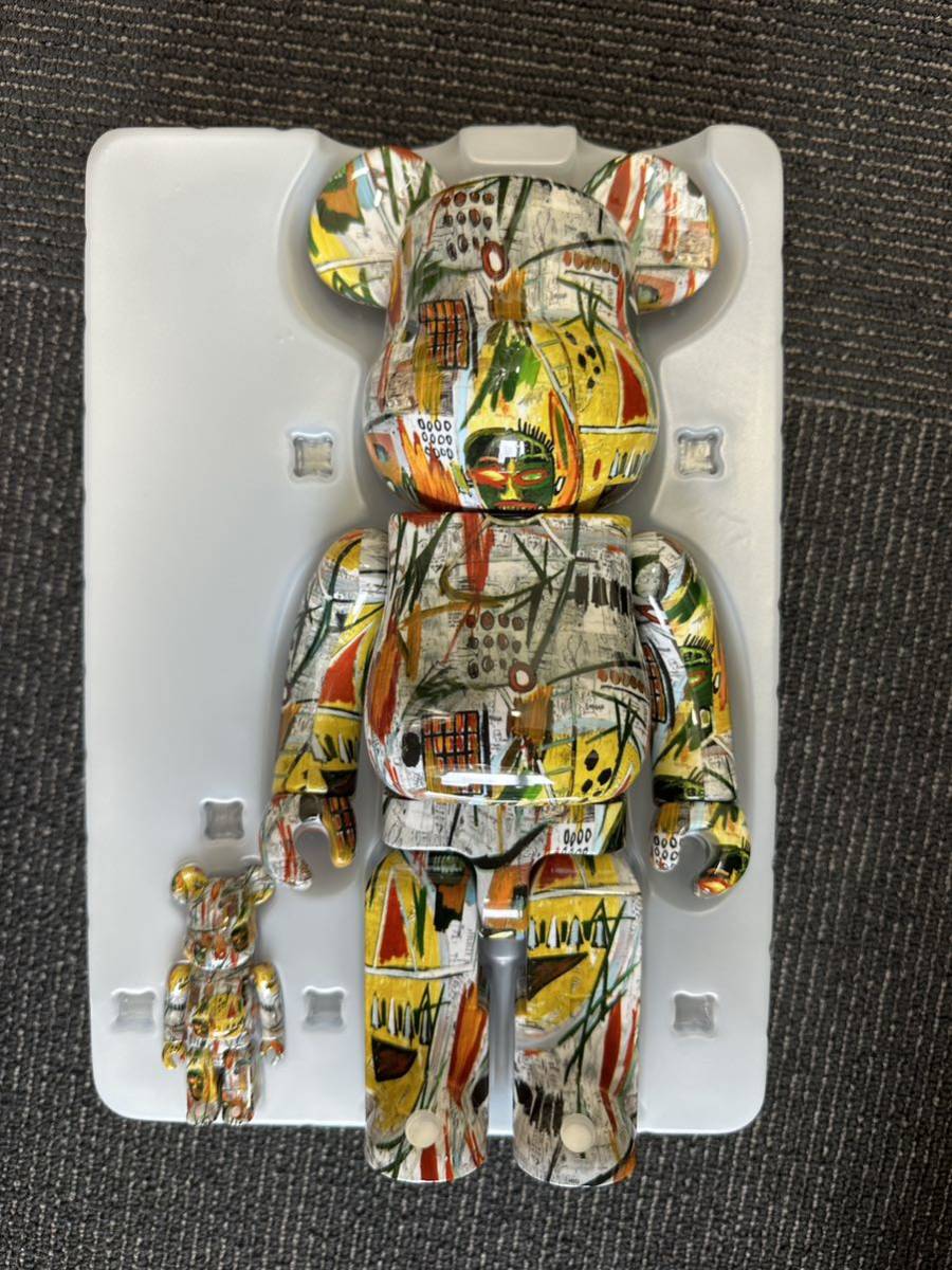 Jean-Michel Basquiat, BE@RBRICK Basquiat Version #1 Medicom 400% Be@rbrick, 2018