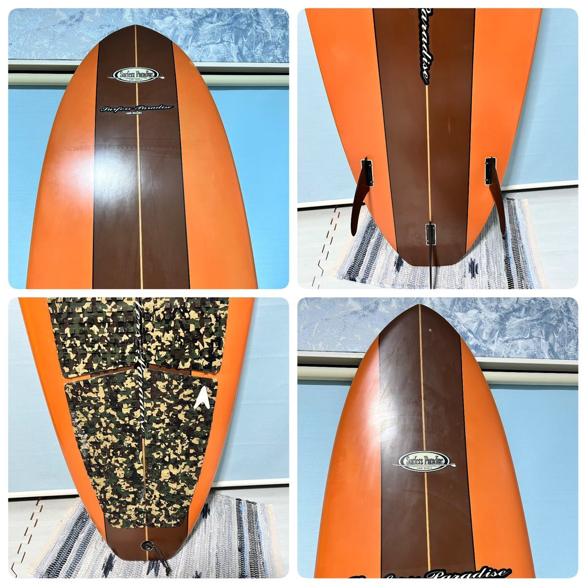 まぁまぁ美品 SURFERS PARADISEミッドレングスサーフボード7.0