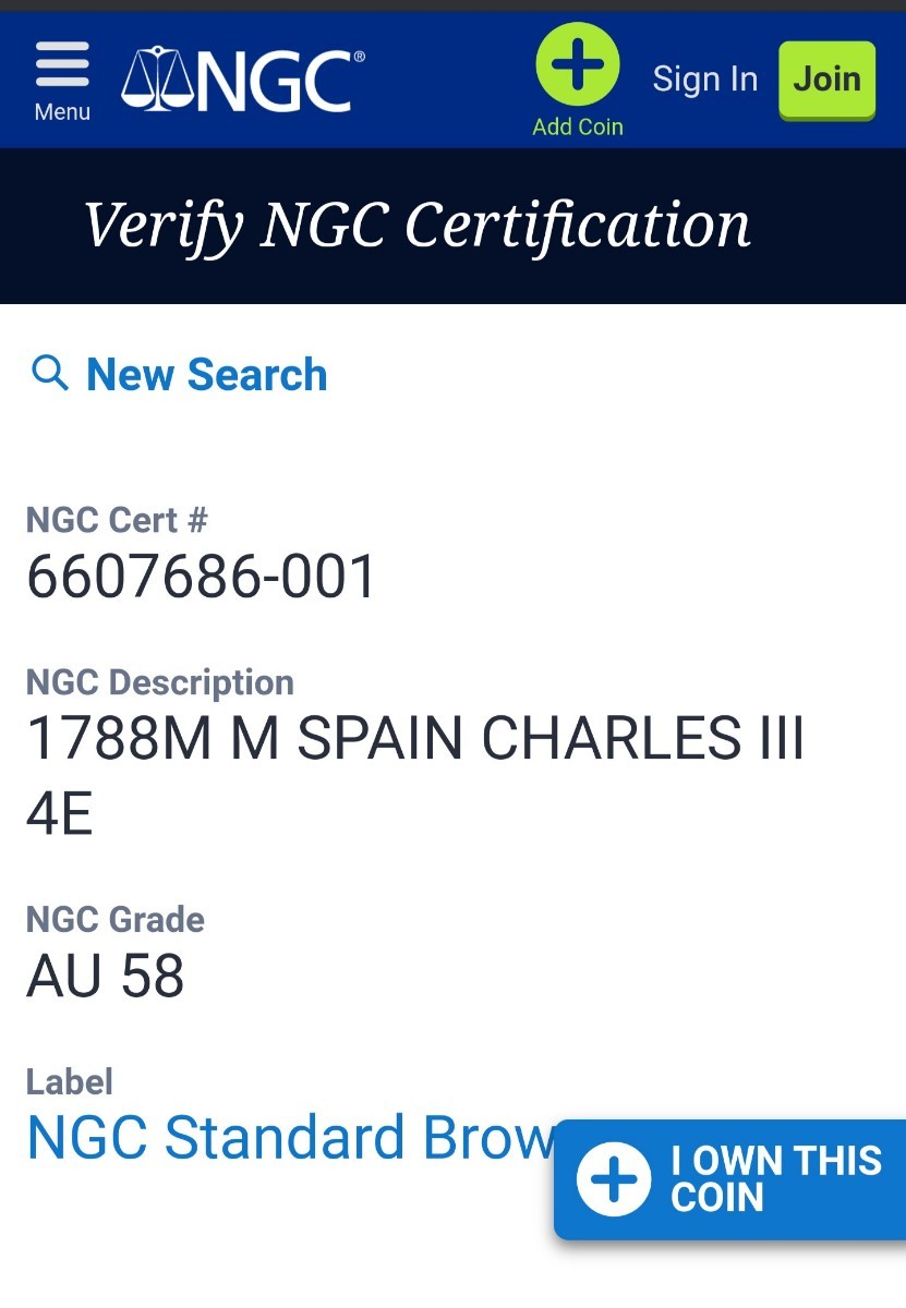 【希少】1788M カルロス 3世 ４エスクード 金貨 スペイン NGC AU58 人気 アンティーク コイン 資産防衛_画像10